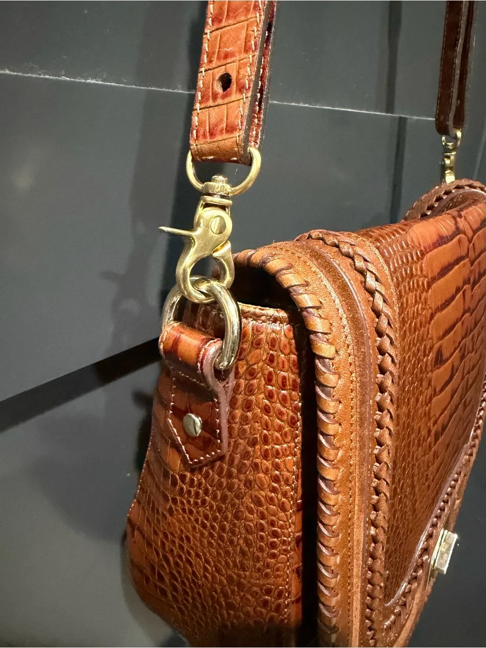 BRAHMIN Sonny Flap Crossbody Melbourne Collection